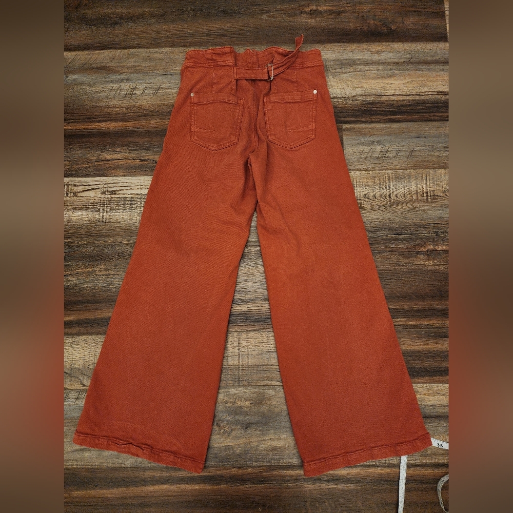 Pilcro Rust Wide-Leg Pants - Picture 5 of 11